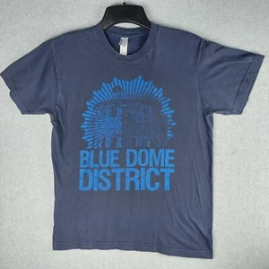 Blue Dome District Herren T-Shirt M Navy Tulsa OK Boomtown Nightlife Party Shirt - Bild 1 von 6