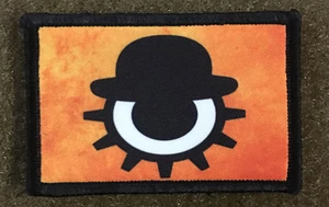 Clockwork Orange Movie Morale Patch Military Tactical Army Flag USA Hook Badge - Picture 1 of 12