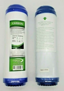 Express Water Replacement Water Filter Whole House ACB and GAC ONLY 10" x 3" - Picture 1 of 5