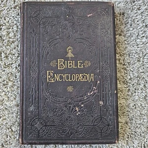 1881 Robinson COMPREHENSIVE EXPLANATORY BIBLE ENCYCLOPAEDIA 1881 Salesman Sample - Bild 1 von 24
