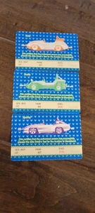 2010 DISNEY DISNEYLAND AUTOPIA DRIVER LICENSE CARD SET OF 3 DUSTY SPARKY SUZY - Picture 1 of 1