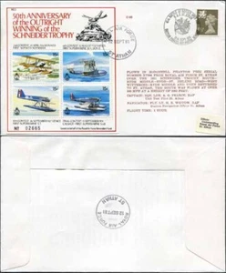 C89a 50th Ann Of Outright Winning Of Schneider Trophy  Cover - Picture 1 of 1