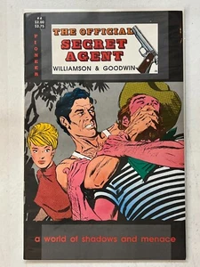The Official Secret Agent # 4 1988 Pioneer Comics Goodwin Williamson | Kombiniert  - Bild 1 von 1