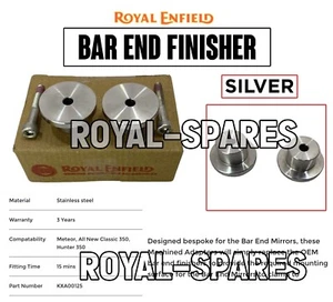 Royal Enfield Meteor 350 & New Classic 350 & Hunter 350 "BAR END MIRROR MOUNT" - Picture 1 of 18