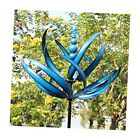 New Listing Wind Spinner for Yard and Garden - Large Metal Kinetic Wind Blue lotus