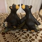 Bearfoot Bears Jeff Fleming Big Sky Kissing Black Bears Signed