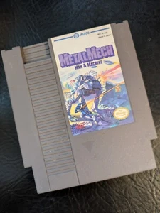 1991 Metal Mech Man & Machine Nintendo Entertainment System NES Tested Working - Picture 1 of 6