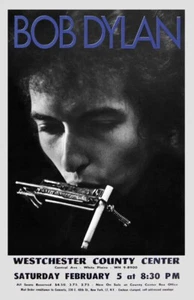 Bob Dylan Konzert BANNER RIESIG 3x5 Fuß Stoff Poster Wandteppich Flagge Album Kunst - Bild 1 von 3