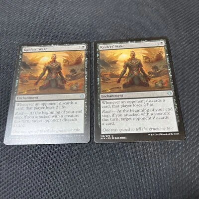 Raiders Wake Magic The Gathering Mtg Ixalan Card 2 - Image 1 of 4