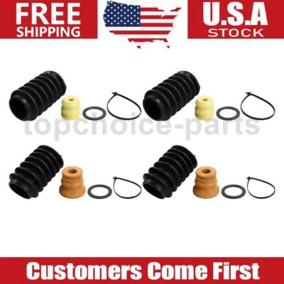 前后梦露悬挂支柱波纹管 4X 适用于 1990 1991 年 1992 年日产 Stanza — 第 1/3 张图片