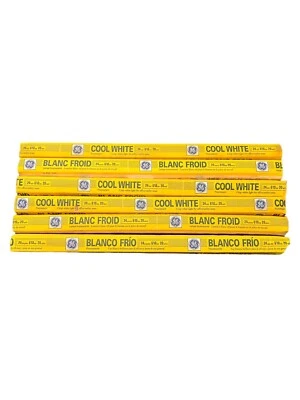 Pack Of 6 GE Lighting 80046 20W Cool White T12 Fluorescent Bulb, Eco Friendly - Image 1 of 4