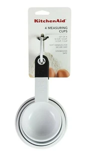Kitchen Aid Set 4 Misurini Bianco NUOVO - Foto 1 di 4