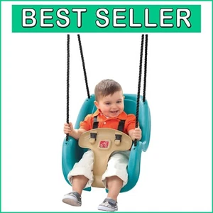 Comfortable Toddler Swing Seat with Harness - Fits Most Backyard Sets, Age 9M-3Y - Picture 1 of 8