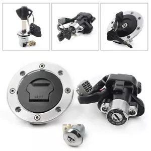 For Suzuki VStrom1000/DL1000 2002-09 Motor Ignition Switch Fuel Gas Cap Lock - Bild 1 von 12