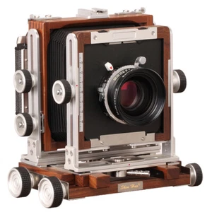 Shen Hao TFC69-A 6x9 Non-Folding Medium Format Camera Black Walnut Wood Bellows - Picture 1 of 6