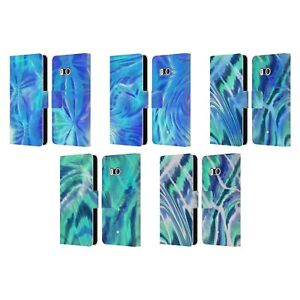 OFFICIAL SUZAN LIND TIE DYE 2 LEATHER BOOK WALLET CASE COVER FOR HTC PHONES 1