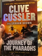 Clive Cussler Journey Of The Pharaohs Signed