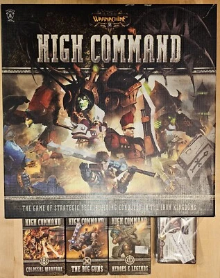 Warmachine High Command Game & Expansions Complete First Set - Image 1 of 4