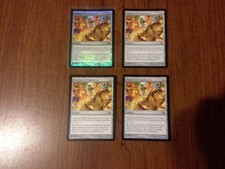 Mtg full playset engineered explosives FD 1 foil 3 normal all mint never played