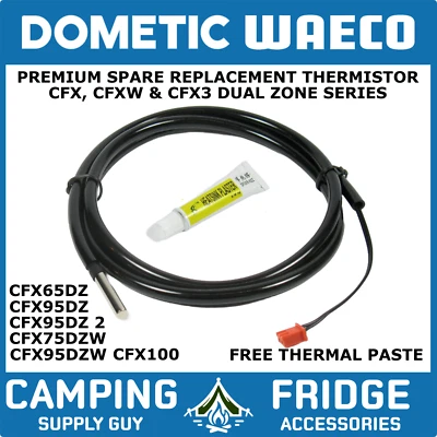 Replacement Thermistor for DOMETIC WAECO CFX, CFXW & CFX3 DZ- Free Thermal Paste - image 1 of 4