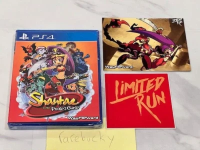 Shantae and the Pirate's Curse (PS4) NEW SEALED W/CARD+STICKER, MINT, RARE LRG! - Image 1 of 2