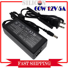 12V 5A 60W AC Adapter Charger for CHI LCD Monitor CH-1204 CH-1205 Power Supply