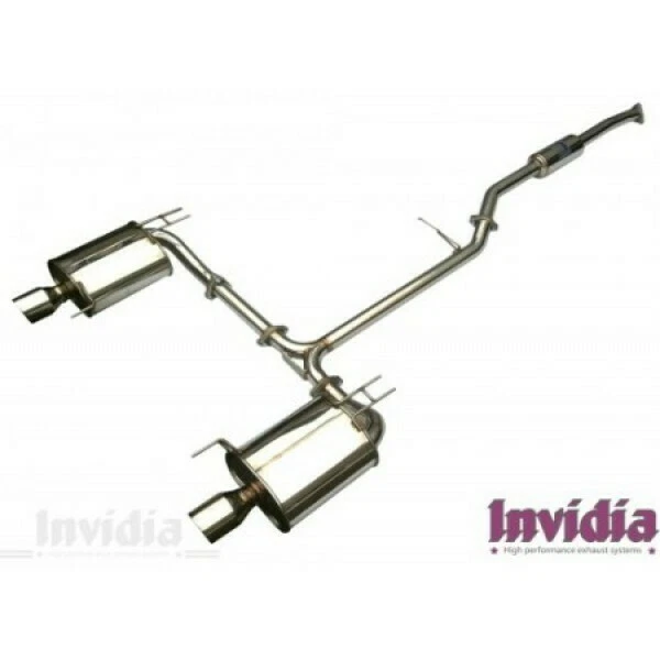 Escape doble Invidia Q300 Catback para 04-08 Acura TSX Euro R CL7 CL9 Foto 1 de 1