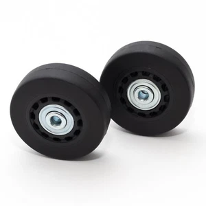 2 Original Pelican 1510 / 1560 black replacement wheels. Made by Pelican - Picture 1 of 2