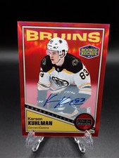 2019-20 O-Pee-Chee Platinum Retro Red Rainbow Auto Karson Kuhlman #R-69 Rookie
