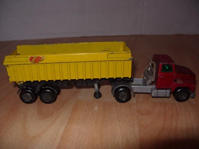 MATCHBOX SUPERKINGS K18 FORD LTS TARMAC TIPPER TRUCK LORRY DIECAST 1973 Vintage  - Image 1 of 4