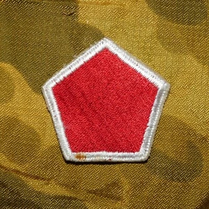 Original Korean War US Army 5th Regimental Combat Team Embroidered Sleeve Patch - Picture 1 of 2