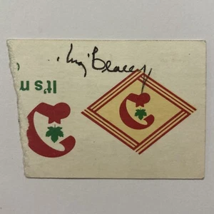 KING CLANCY AUTOGRAPH SIGNED TORONTO MAPLE LEAFS TICKET 1980 MARCH 15 1980/03/15 - Picture 1 of 2