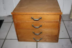 Märklin Metall Baukasten Holzkasten für Einzelteile Nr 250 leer 1950er Kleinteil - Bild 1 von 4