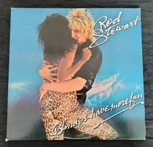 ROD STEWART - BLONDES HAVE MORE FUN 12" VINYL LP WARNER BROTHERS RECORD BSK-3261 - Picture 1 of 4