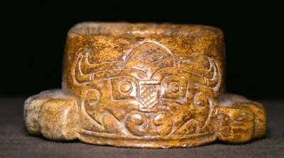 6 CM Antigua Dinastía China Jade Natural Talla Fengshui Ganado Buey Bestia Estatua Foto 1 de 4