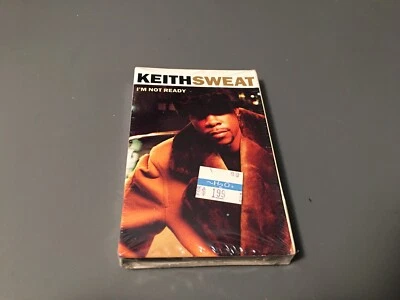 KEITH SWEAT I'M NOT READY FACTORY SEALED CASSETTE SINGLE C84D - Image 1 of 4