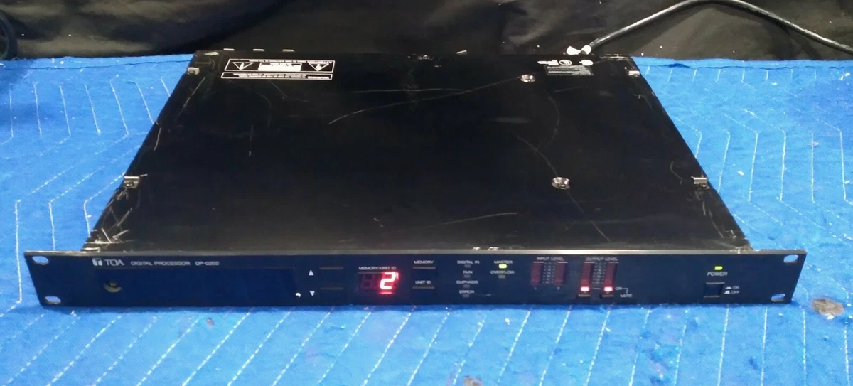 TOA オーディオプロセッサー DP-M3 ジャンク TOA DP-M3 デジタルオーディオプロセッサー - メルカリ