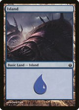 Island (#149) - Foil Mirrodin Besieged LP MTG