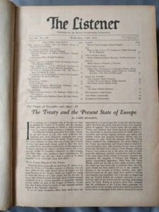 The Listener (magazine) - raccolta di 25 numeri del 1934 - Imagen 1 de 24