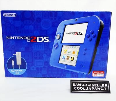 Nintendo 2DS Console System Blue Japan NEW - Image 1 of 4