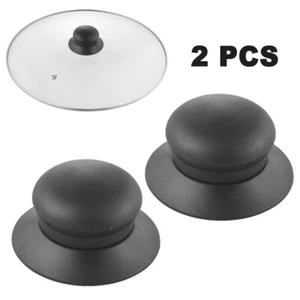 2Pcs Pot Pan Lid Knobs Handle Replacement Kitchen Cookware Cover Grip Anti Rust - Picture 1 of 7