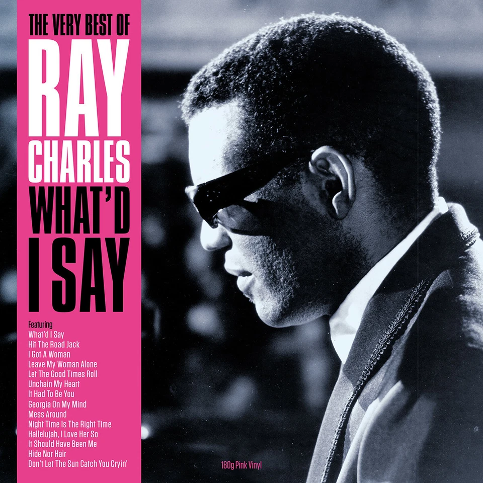 RAY CHARLES - WHAT'D I SAY: THE VERY BEST OF (180G PINK VINYL LP) NEW/SEALED - Image 1 of 1