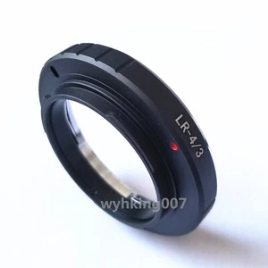 LR-4/3 Leica R LR Lens To Olympus 4/3 OM 4/3 Adapter E620 E600 E520 E300 E420 E3 - Picture 1 of 1