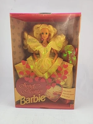 Vintage Barbie Secret Hearts Doll Make Hearts Magically Appear 1992 Mattel #7902 - Image 1 of 4