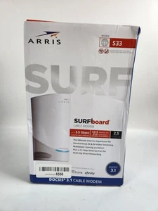 Arris Surfboard S33 DOCSIS 3.1 Cable modem - Bild 1 von 3