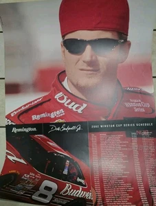 Dale Earnhardt Jr. Poster Winston Cup 2002 Spielplan Nascar Racing Reminton Bud - Bild 1 von 5