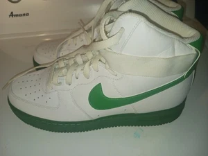 Nike Air Force 1 '07 High Lucky Green Boston Celtics Gr. 9,5 - Bild 1 von 6