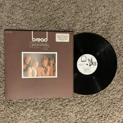 BREAD - BABY, I'M- A WANT YOU, ELECTRA, WLP, STEREO LP, HYPE STICKER, 1972, NM ! - Image 1 of 4