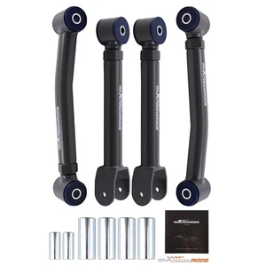 4x Front Control Arms Upper Lower for Jeep Wrangler TJ 1997-06 Cherokee XJ 84-01 - Picture 1 of 17