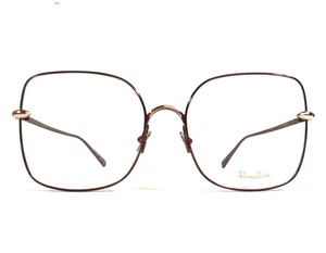 Pomellato Eyeglasses Frames PM0108O 003 Shiny Brown Gold Wire Rim 57-18-140 - Picture 1 of 12